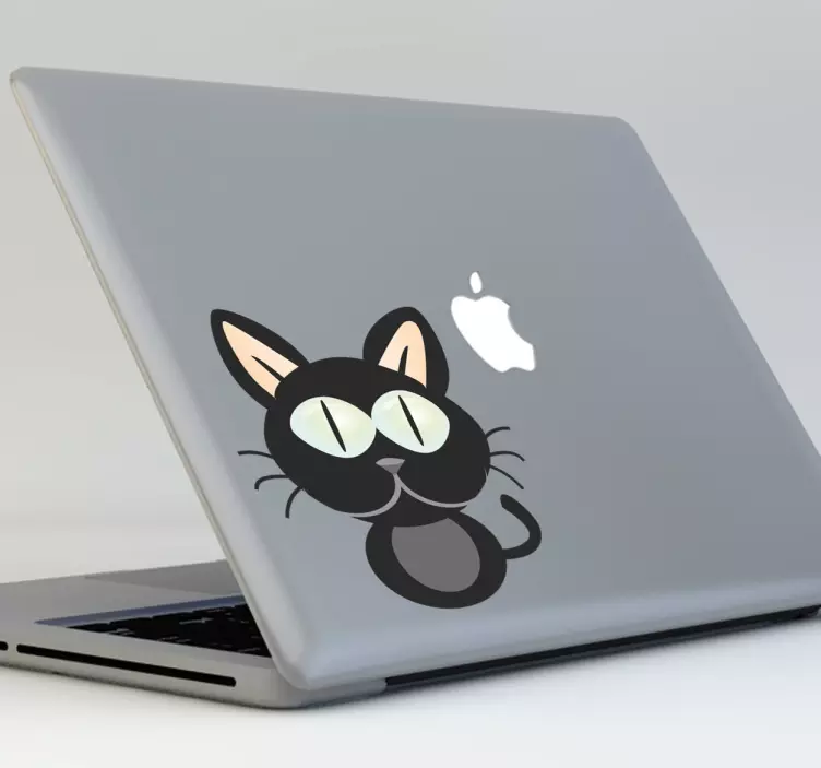 Sticker laptop pentru pisici - TenStickers
