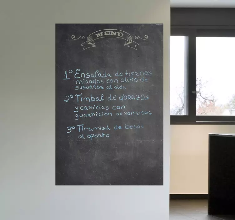 Tablă de meniu din tablă vinil - TenStickers