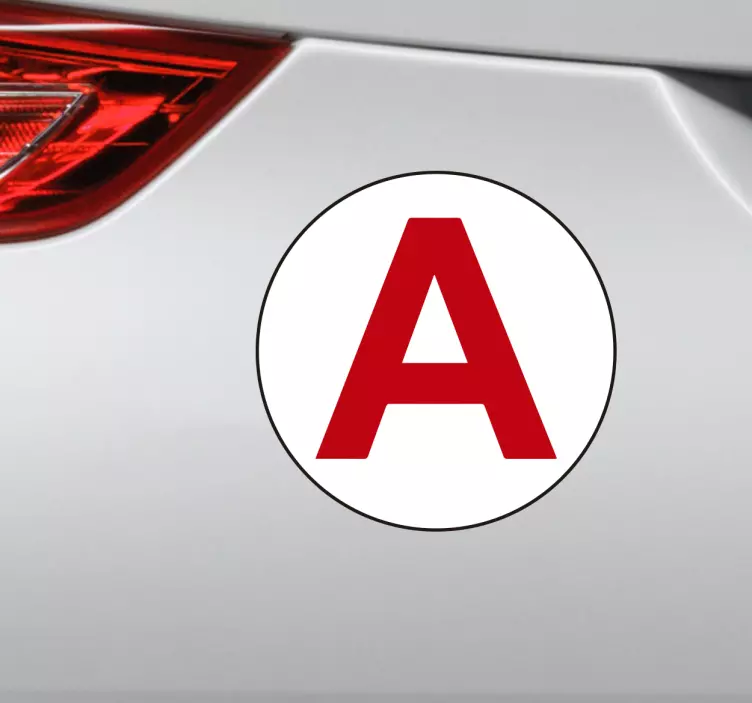 Autocolant de vinil pentru mașină tânără - TenStickers