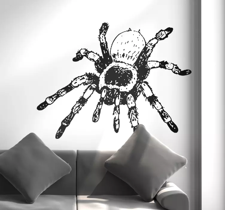 Tarantula animal autocolant de perete - TenStickers