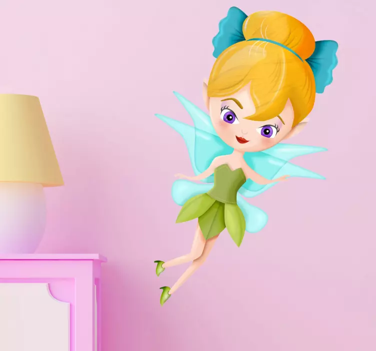 Tinker bell zână copii autocolant - TenStickers