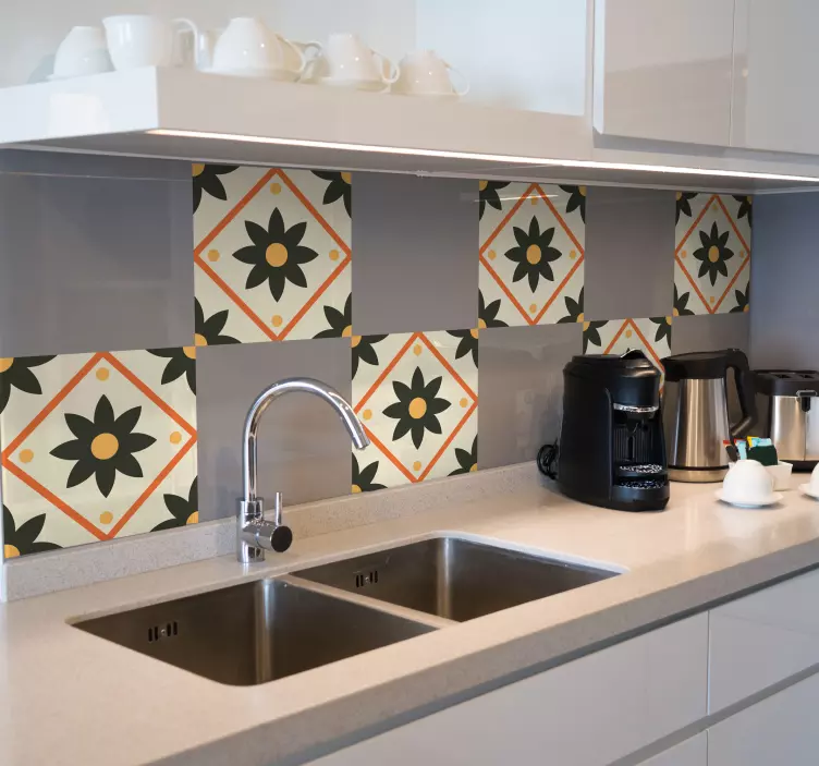 Autocolant cu faianță din belgia - TenStickers