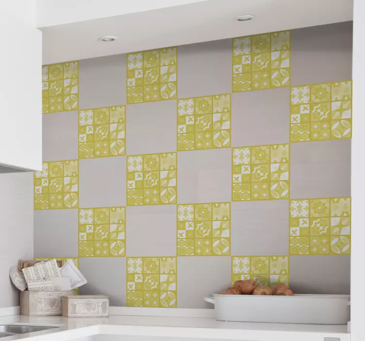 Autocolant iluminant cu țiglă pantone - TenStickers