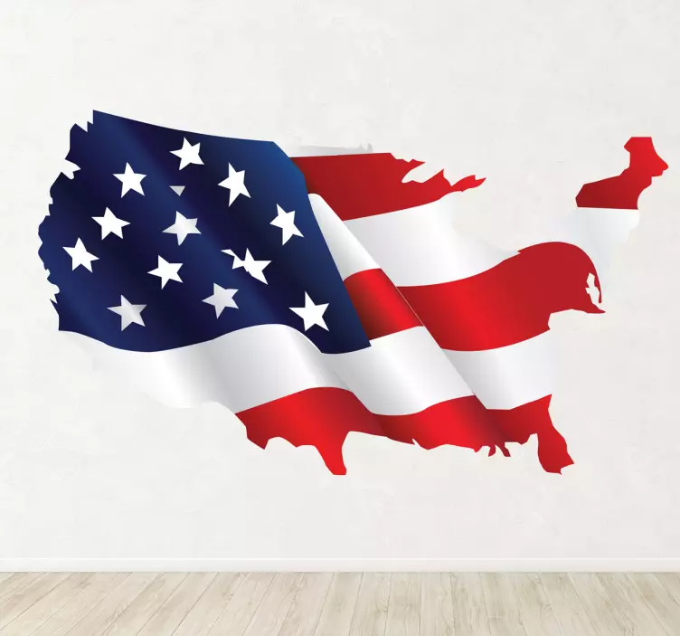 Usa sticker de perete - TenStickers
