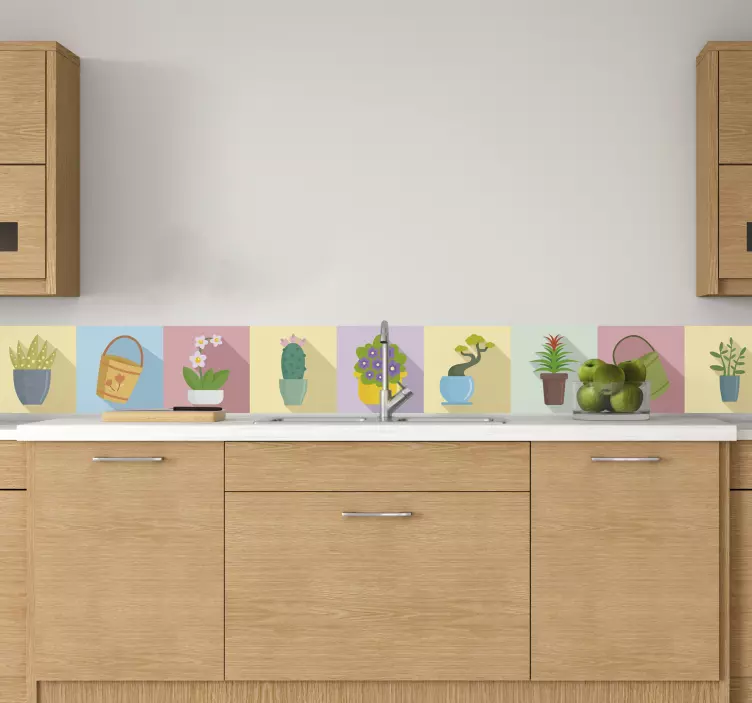 Vase perete autocolant vinil - TenStickers