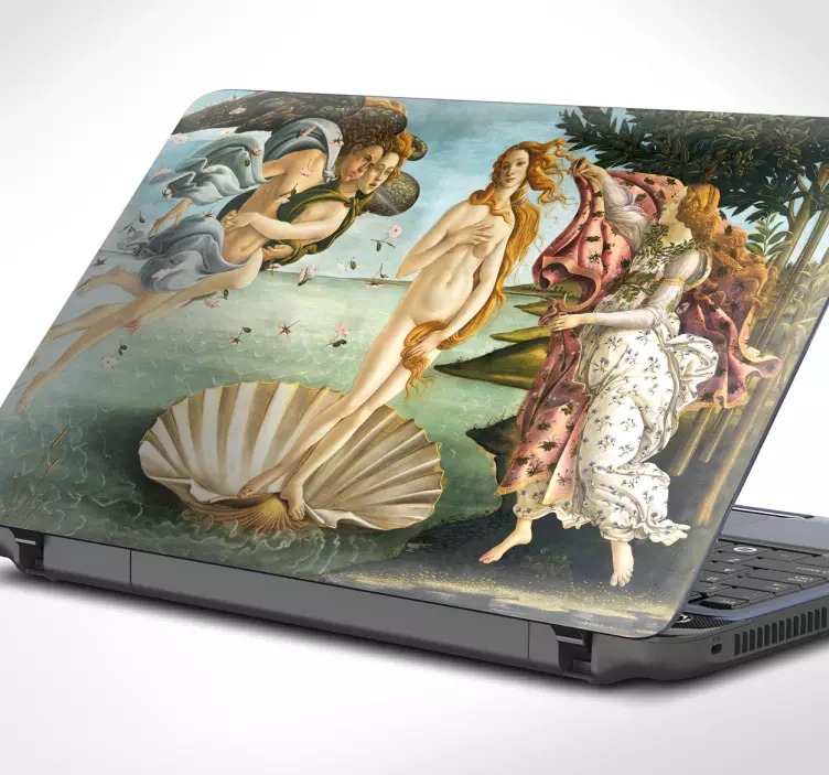Sticker laptop venus botticelli - TenStickers