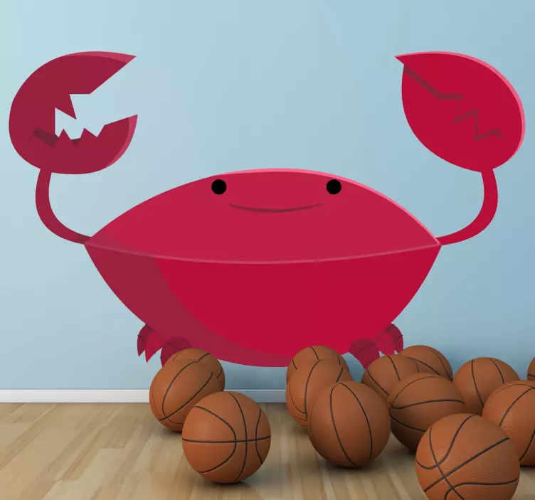 Zâmbet crab sambure - TenStickers