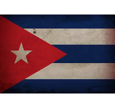 Cuba steag laptop decal - TenStickers