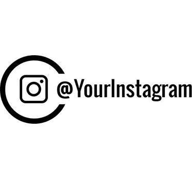 Stickere instagram personalizat - TenStickers