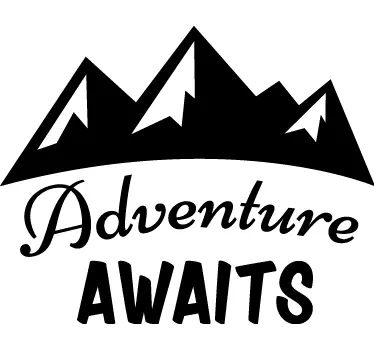 Decal de mașină de aventură - TenStickers