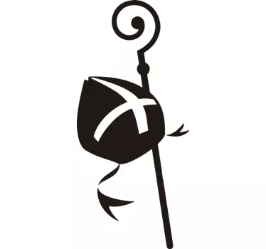Sinterklaas decal fereastră tematică - TenStickers