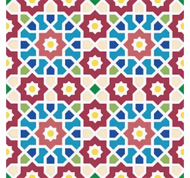 Autocolant de perete cu vinil hidraulic arabic - TenStickers