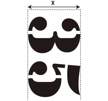 Stikcer numărul casei container - TenStickers
