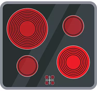 Autocolant plita electrica - TenStickers