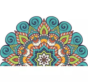Autocolant de perete pentru mandala - TenStickers