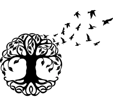 Arborele vieții decal perete - TenStickers