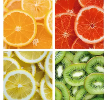 Fructe perete autocolant mural - TenStickers