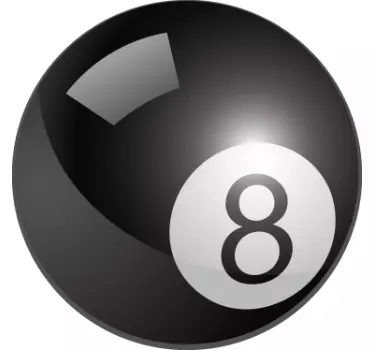 8 autocolant de perete pentru biliard - TenStickers