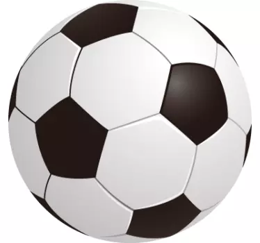 Copii 3d autocolant de fotbal - TenStickers