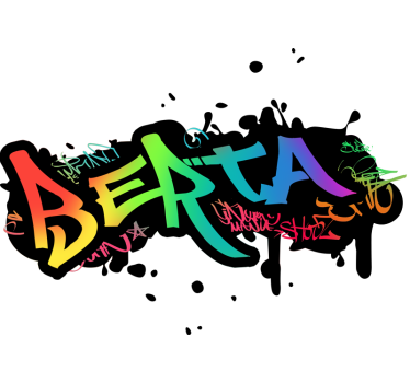 Autocolant personalizabil cu numele de graffiti - TenStickers