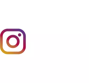 Urmați-ne pe autocolantul de ferestre instagram - TenStickers