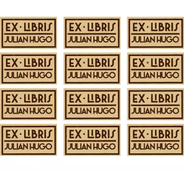 Carte autocolante etichete literatură perete decal - TenStickers