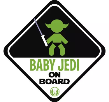 Autocolant auto jedi - TenStickers