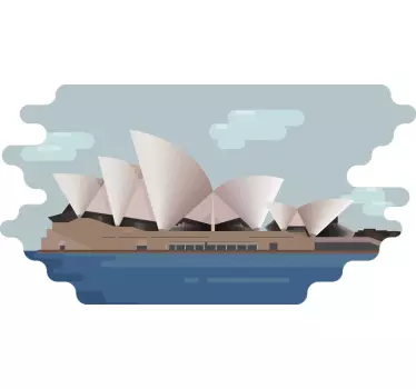 Stickere locuri sala de concerte din sydney - TenStickers
