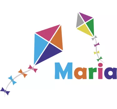 Decal personalizat pentru copii zmeu - TenStickers