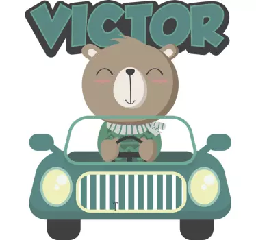 Decor personalizat pentru perete text text - TenStickers