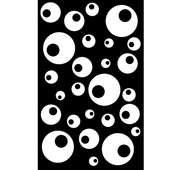 Perle de apă fereastră decal - TenStickers