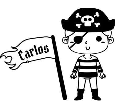 Sticker nautic personalizabil - TenStickers