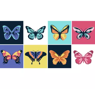 Set fluture transfer tigla - TenStickers
