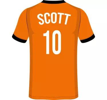 Autocolant personalizat de fotbal - TenStickers