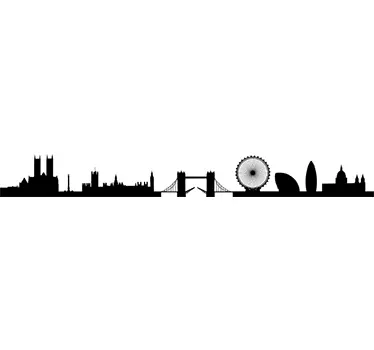 Londra autocolant wallline - TenStickers