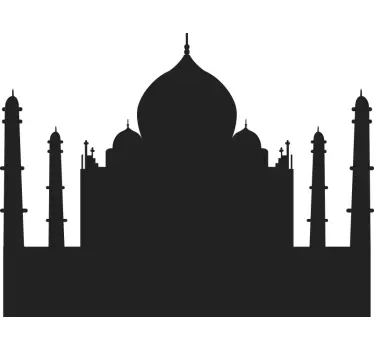 Tajmahal decalaj perete - TenStickers