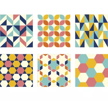 Afacere de transfer de țiglă retro vibrații - TenStickers
