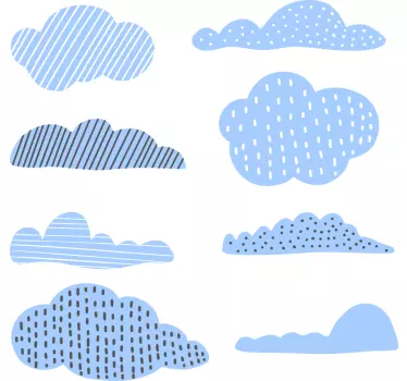Nori desene ilustrare perete art decal - TenStickers