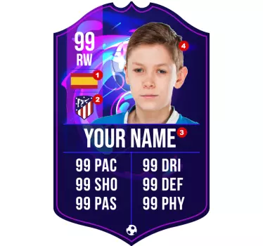 Decal de fotbal de fotbal fifa - TenStickers