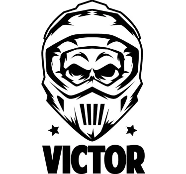 Motocross cu denumirea de motocross - TenStickers