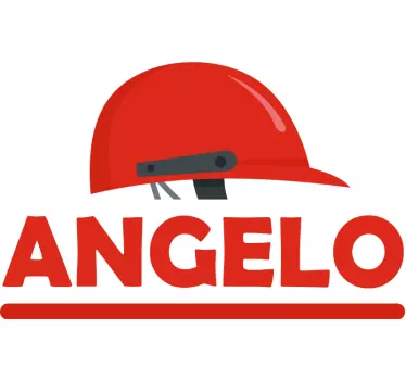 Autocolant personalizat pentru jucător de cricket - TenStickers