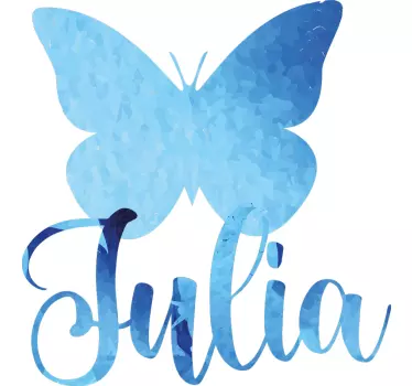 Fluturii pictați denumesc fluture pentru pereți - TenStickers
