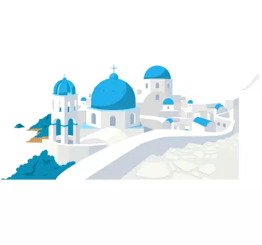 Autocolante religioase bisericești grecești - TenStickers