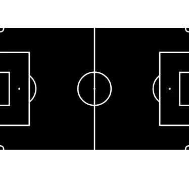 Pictograma tabloul de bord pentru fotbal - TenStickers