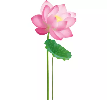 Decor de perete flori cu flori unice - TenStickers
