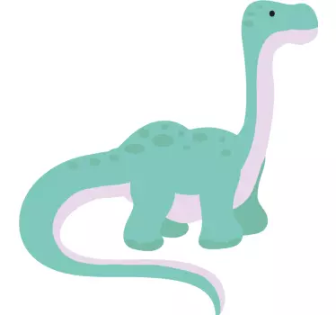 Autocolant pentru copii dinozaur cu gât lung - TenStickers