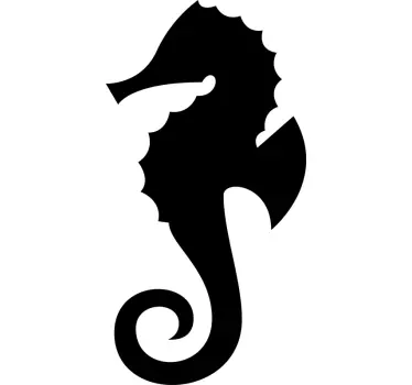 Autocolant de pește de cal de mare - TenStickers