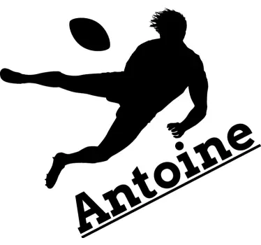 Autocolant de fotbal sfera impactului sportiv - TenStickers