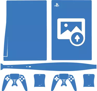 Ps5 personalizabile playstation 5 stickere - TenStickers
