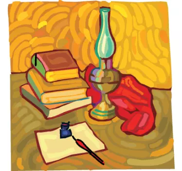 Autocolant van gogh - TenStickers